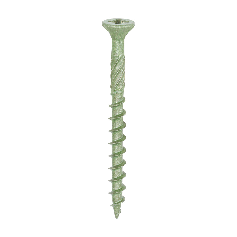 TIMCO Decking Screws Countersunk Exterior Green
