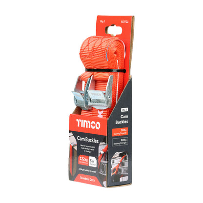 TIMCO Cam Buckle Tie Downs Standard Duty