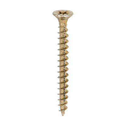 TIMCO Solo Countersunk Woodscrews - Yellow
