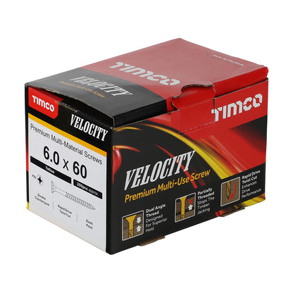 TIMCO Velocity Premium Multi-Use Countersunk Gold Woodscrews