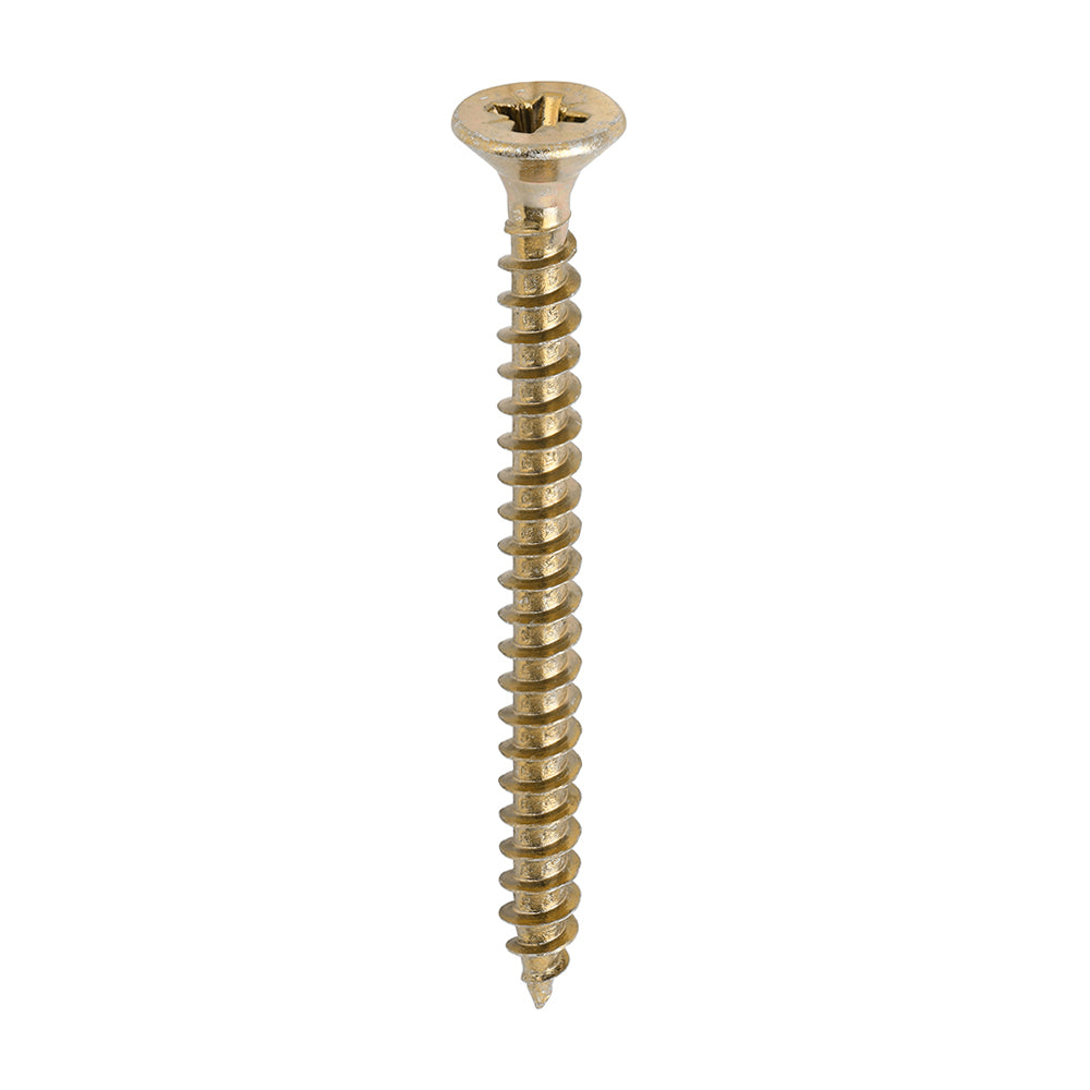 TIMCO Solo Countersunk Woodscrews - Yellow