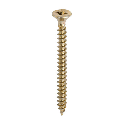 TIMCO Solo Countersunk Woodscrews - Yellow