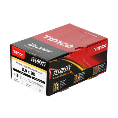 TIMCO Velocity Premium Multi-Use Countersunk Gold Woodscrews