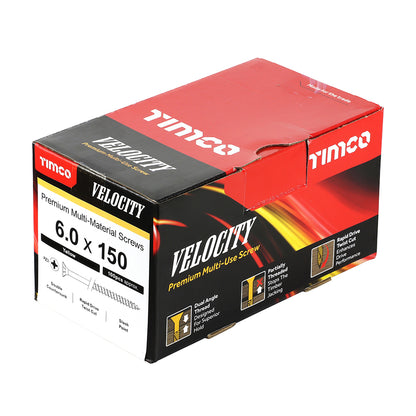TIMCO Velocity Premium Multi-Use Countersunk Gold Woodscrews
