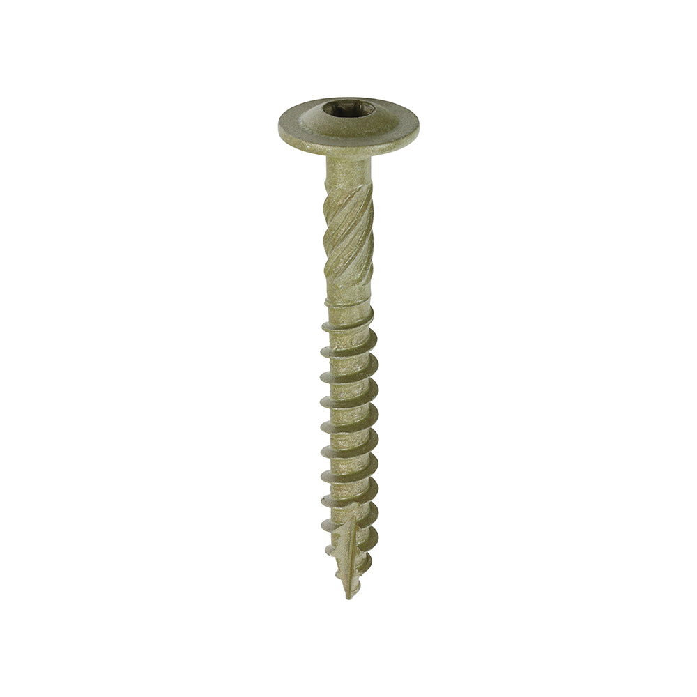 TIMCO Wafer Head Exterior Timber Screws - Green