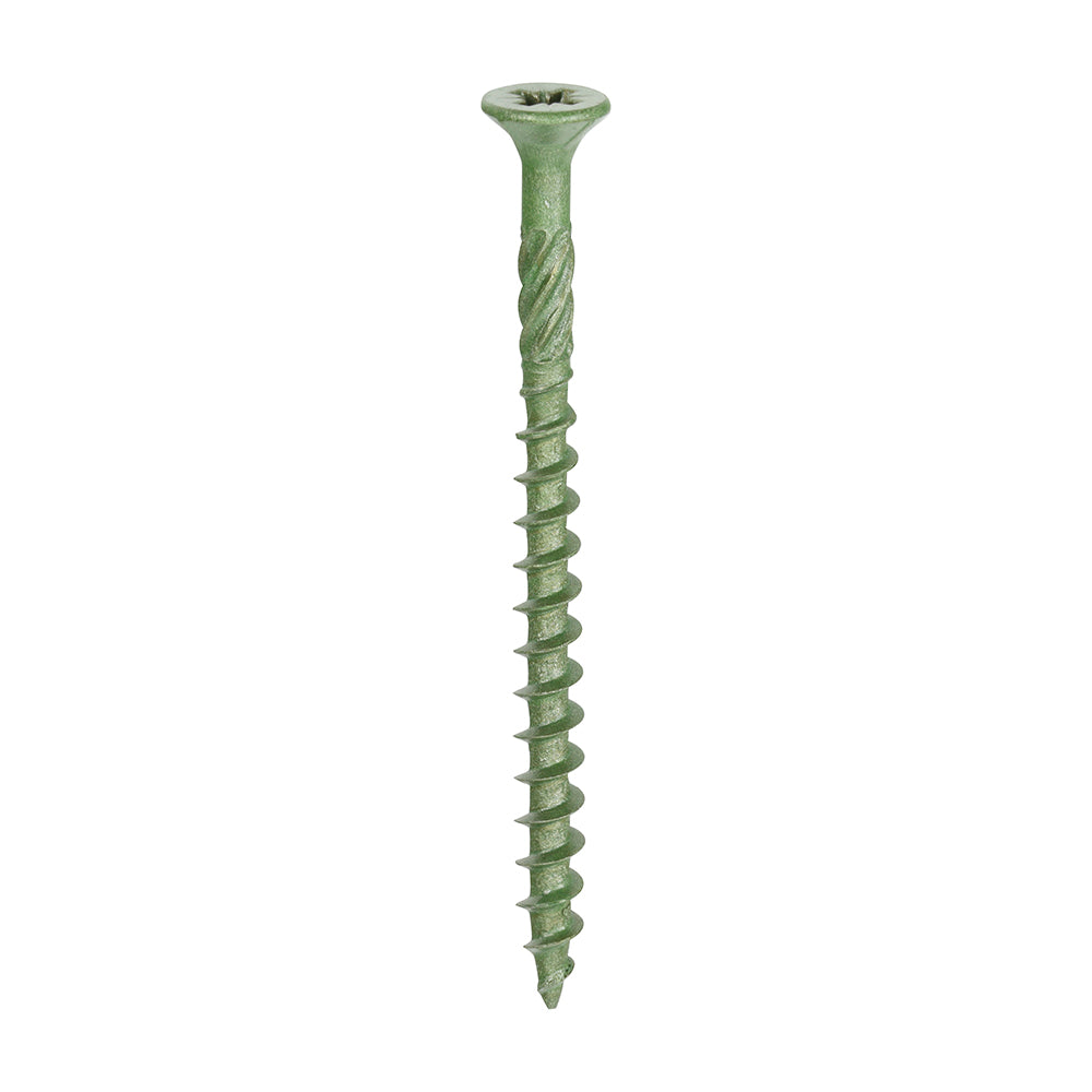 TIMCO Decking Screws Countersunk Exterior Green