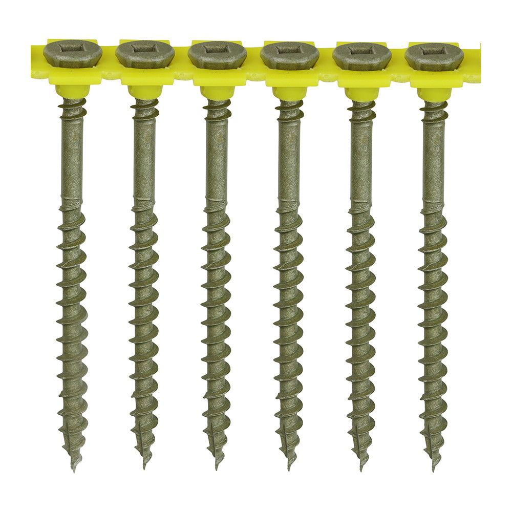 TIMCO Collated C2 Deck-Fix Premium Countersunk Green Decking Screws