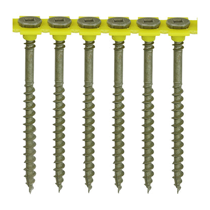 TIMCO Collated C2 Deck-Fix Premium Countersunk Green Decking Screws