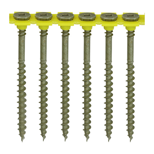 TIMCO Collated C2 Deck-Fix Premium Countersunk Green Decking Screws