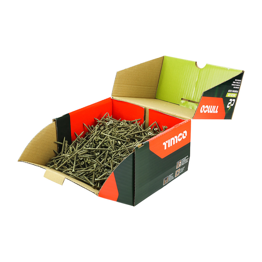 TIMCO C2 Deck-Fix Premium Countersunk Green Decking Screws