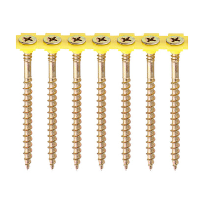 TIMCO Collated Solo Countersunk Gold Woodscrews