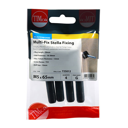 TIMCO Stella-Fix Universal Cavity & Wall Anchors