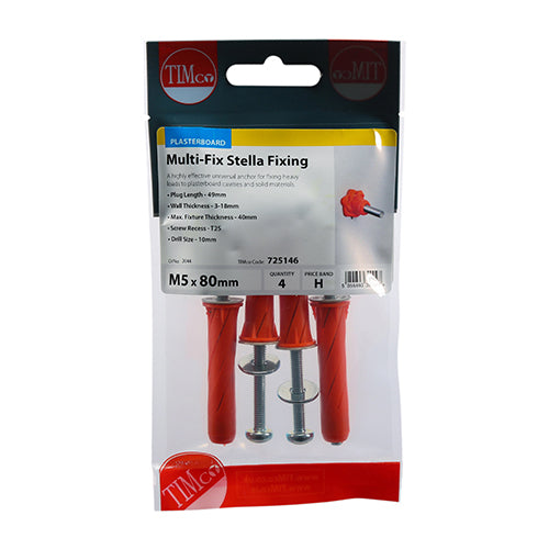 TIMCO Stella-Fix Universal Cavity & Wall Anchors