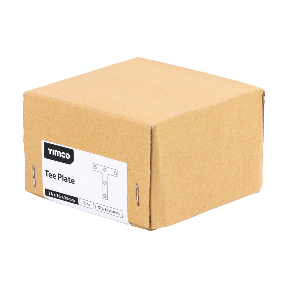 TIMCO Tee Plates - Zinc