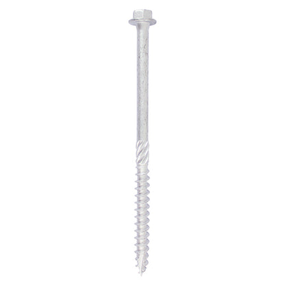 TIMCO Hex Flange Head Exterior Timber Screws - Exterior Silver