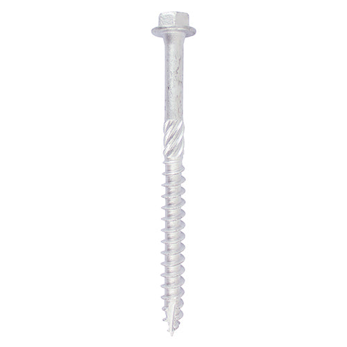 TIMCO Hex Flange Head Exterior Timber Screws - Exterior Silver