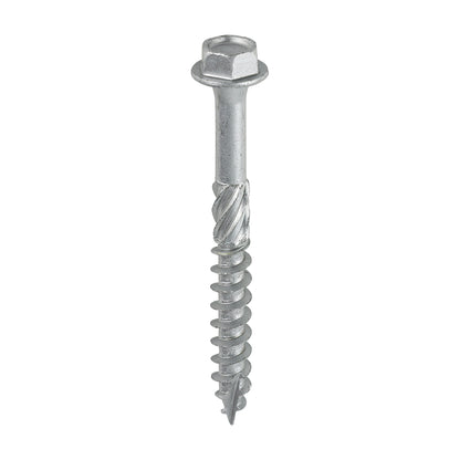 TIMCO Hex Flange Head Exterior Timber Screws - Exterior Silver