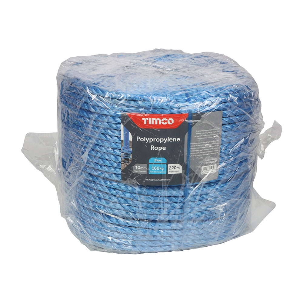 TIMCO Blue Polypropylene Rope on Coil