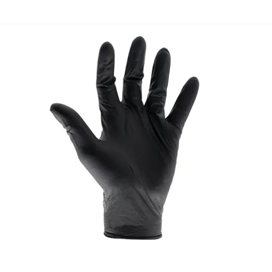 Black Heavy-Duty Nitrile Disposable Gloves