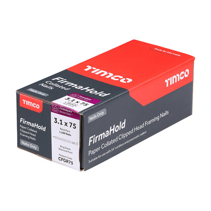TIMCO FIRMAHOLD Clipped Head Nails - Retail Pack without Gas