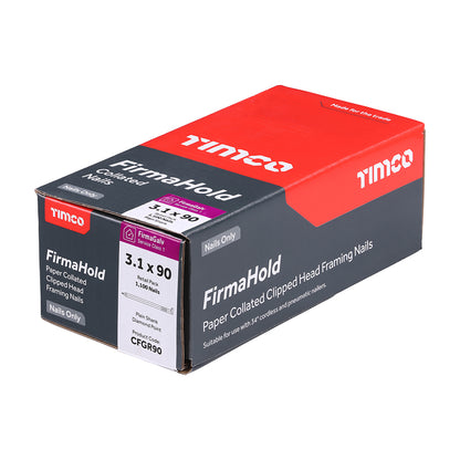 TIMCO FIRMAHOLD Clipped Head Nails - Retail Pack without Gas