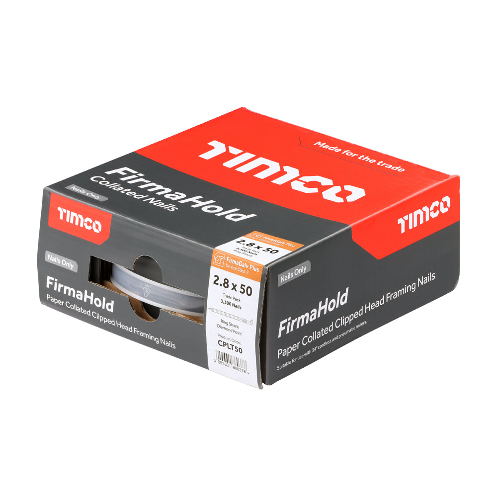TIMCO FIRMAHOLD Clipped Head Nails - Trade Pack without Gas
