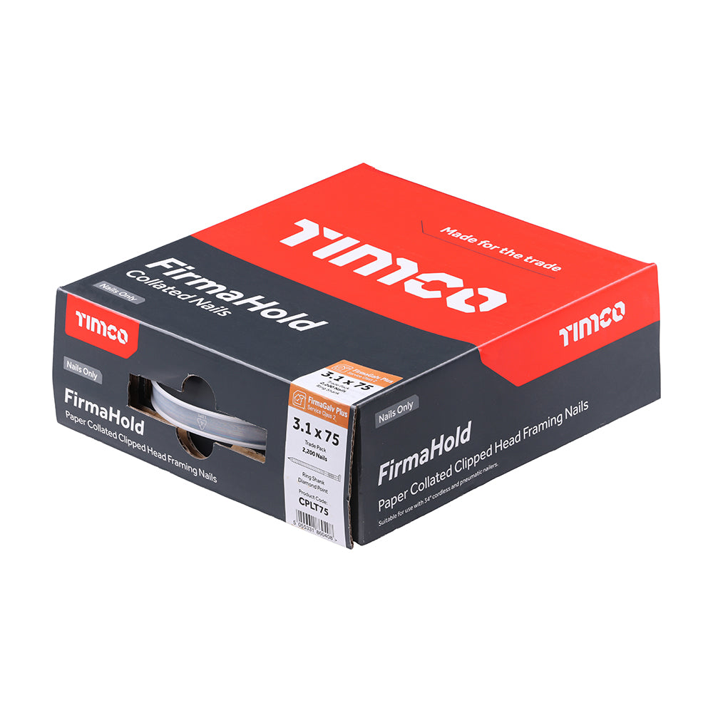 TIMCO FIRMAHOLD Clipped Head Nails - Trade Pack without Gas