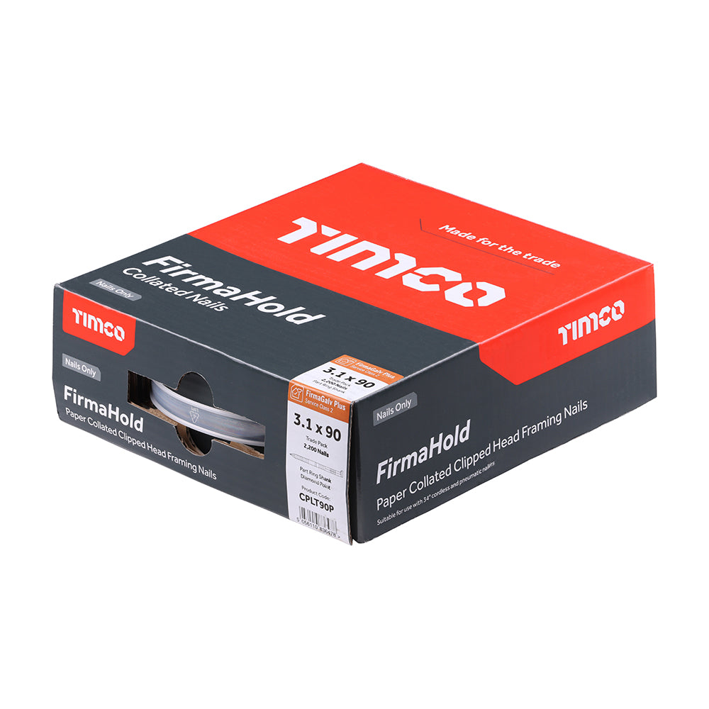 TIMCO FIRMAHOLD Clipped Head Nails - Trade Pack without Gas