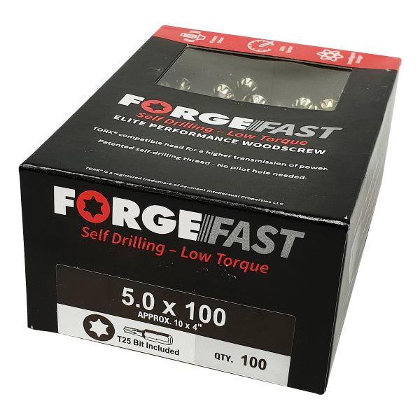 ForgeFast Elite Low - Torque Woodscrews - TORX