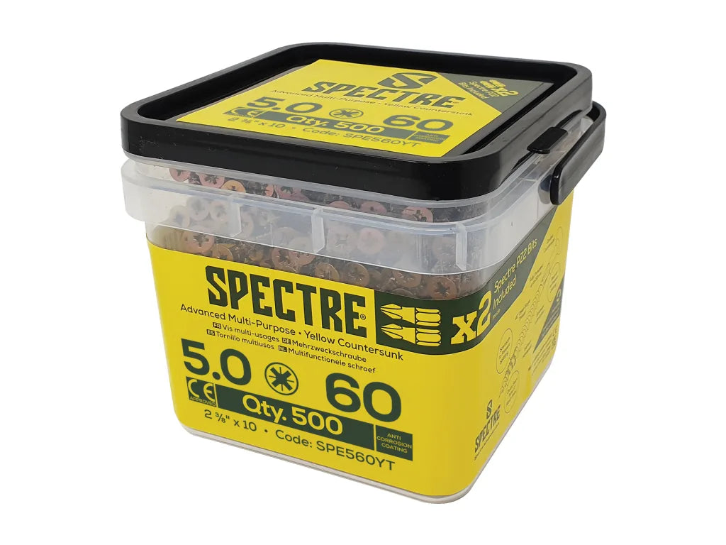 SPECTRE Advanced Multi-purpose Woodscrews