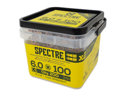 SPECTRE Advanced Multi-purpose Woodscrews