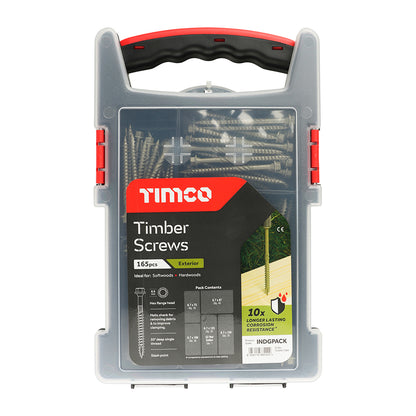 TIMCO Velocity Premium Multi-Use Screws - Grab Pack - Yellow