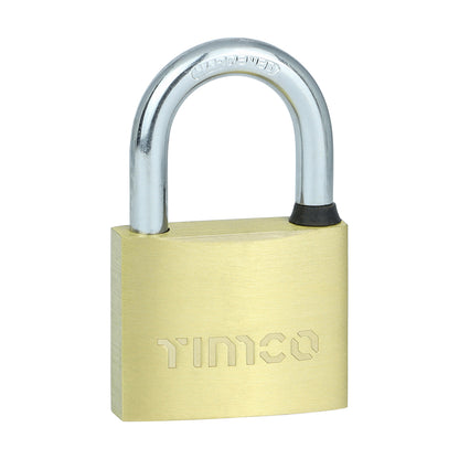 TIMCO Padlock - Brass