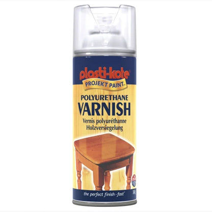 PKT591 Varnish Spray Clear Gloss 400ml