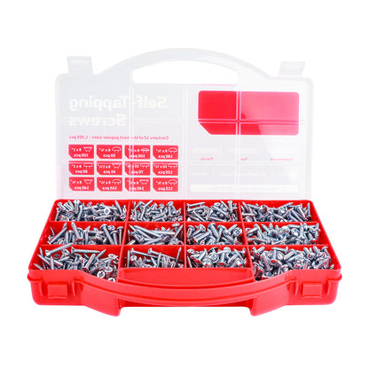 TIMCO Self-Tapping Screw - Mixed Tray - 1305 pcs