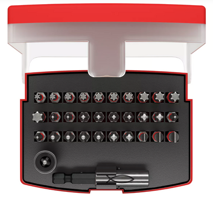 FISCHER L-BOXX BUNDLE - 1700 pcs PowerFast II PZ screws + 833 pcs DuoLine plugs + 32 pcs bit set