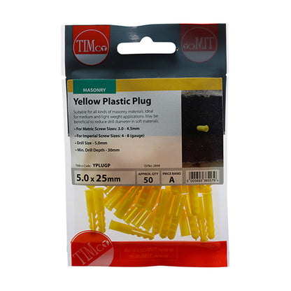 TIMCO Plastic Plugs