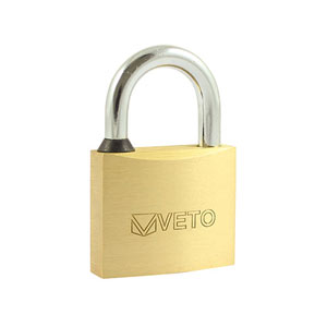 TIMCO Padlock - Brass