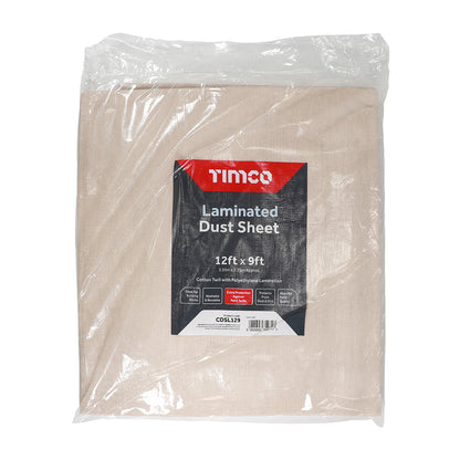 TIMCO Laminated Cotton Twill Dust Sheet