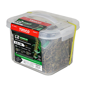 TIMCO - C2 Strong-Fix - Yellow - Industry Tubs