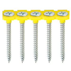 TIMCO Collated Drywall Fine Thread Bugle Head Silver Screws