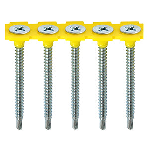 TIMCO Collated Drywall Self-Drilling Bugle Head Silver Screws