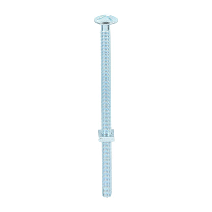 TIMCO Roofing Bolts & Square Nuts - Zinc