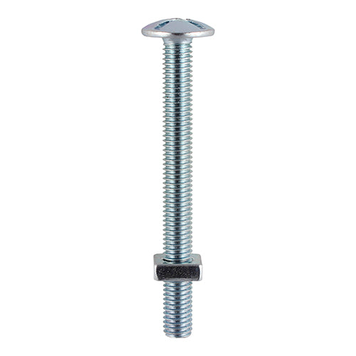 TIMCO Roofing Bolts & Square Nuts - Zinc