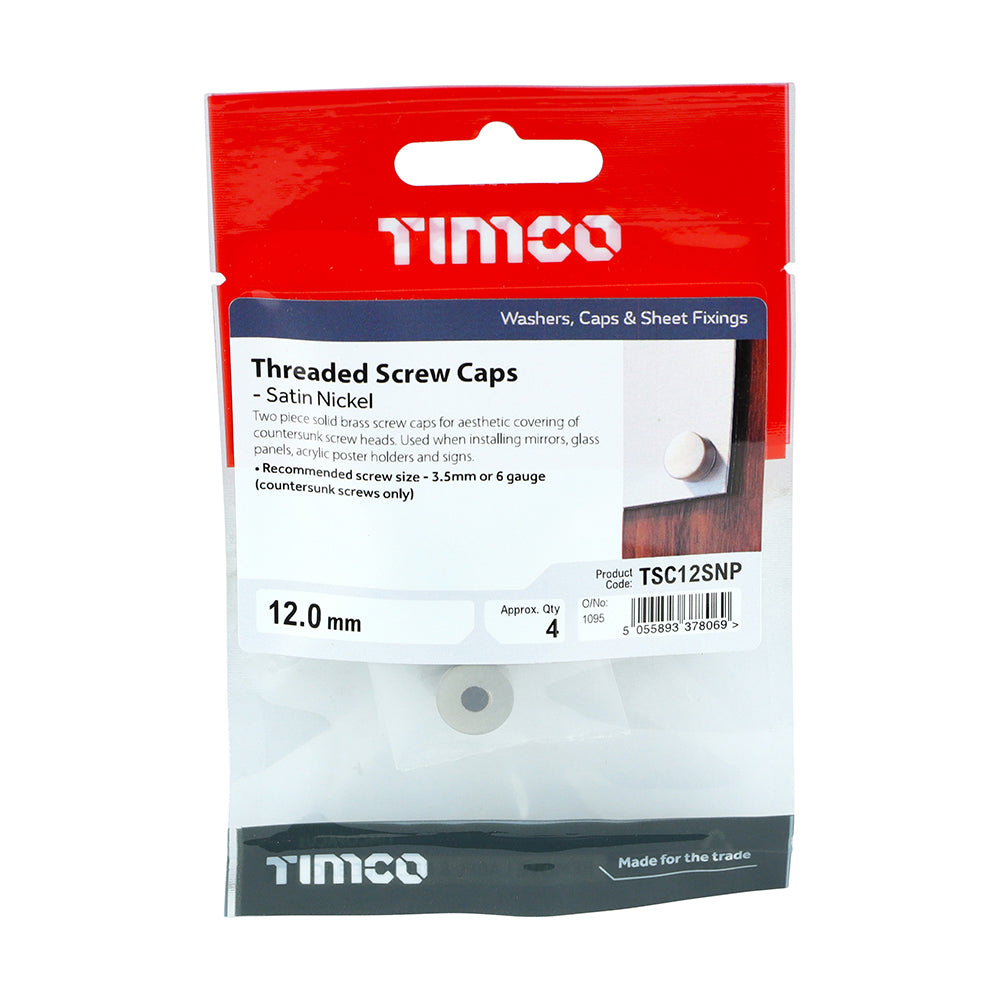 TIMCO Threaded Screw Caps