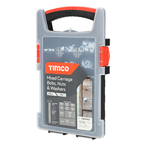 TIMCO Carriage Bolt Mixed Grab Pack