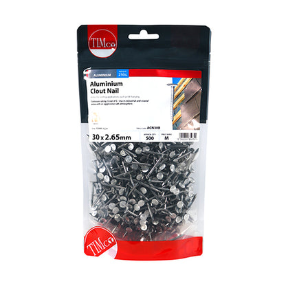 TIMCO Clout Nails - Aluminium