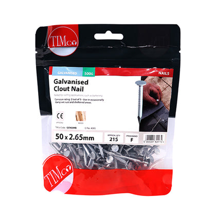TIMCO Clout Nails - Galvanised