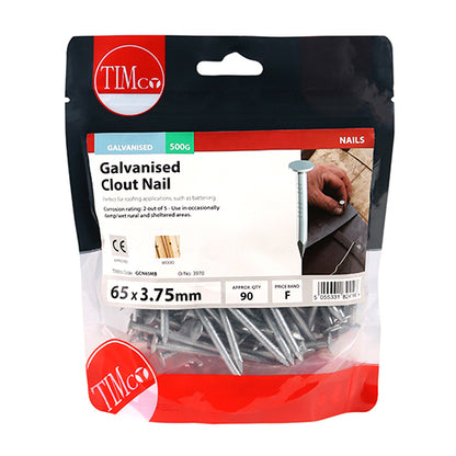 TIMCO Clout Nails - Galvanised