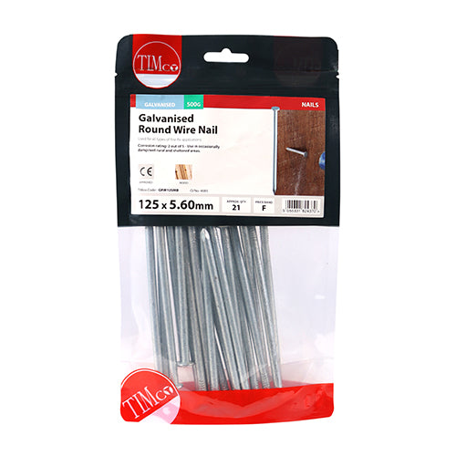 TIMCO Round Wire Nails - Galvanised